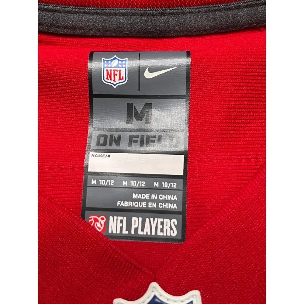 NFL On Field San Francisco 49ers Kaepernick Jersey‎ Youth Medium Nike Football